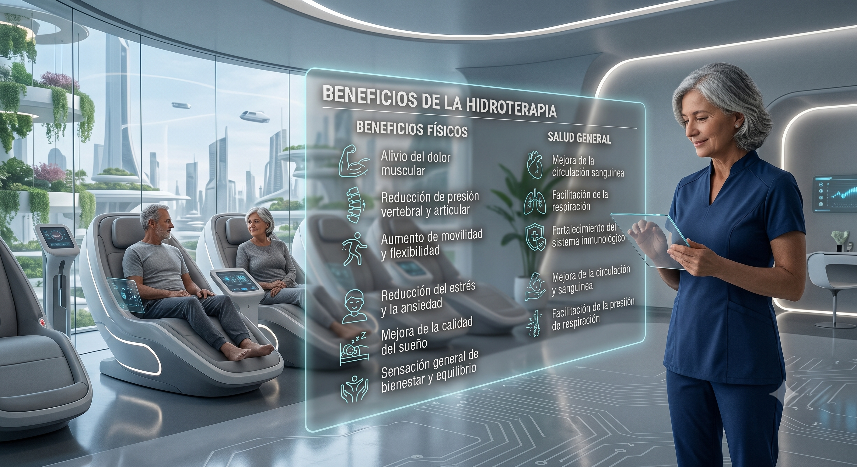Los beneficios de la hidroterapia